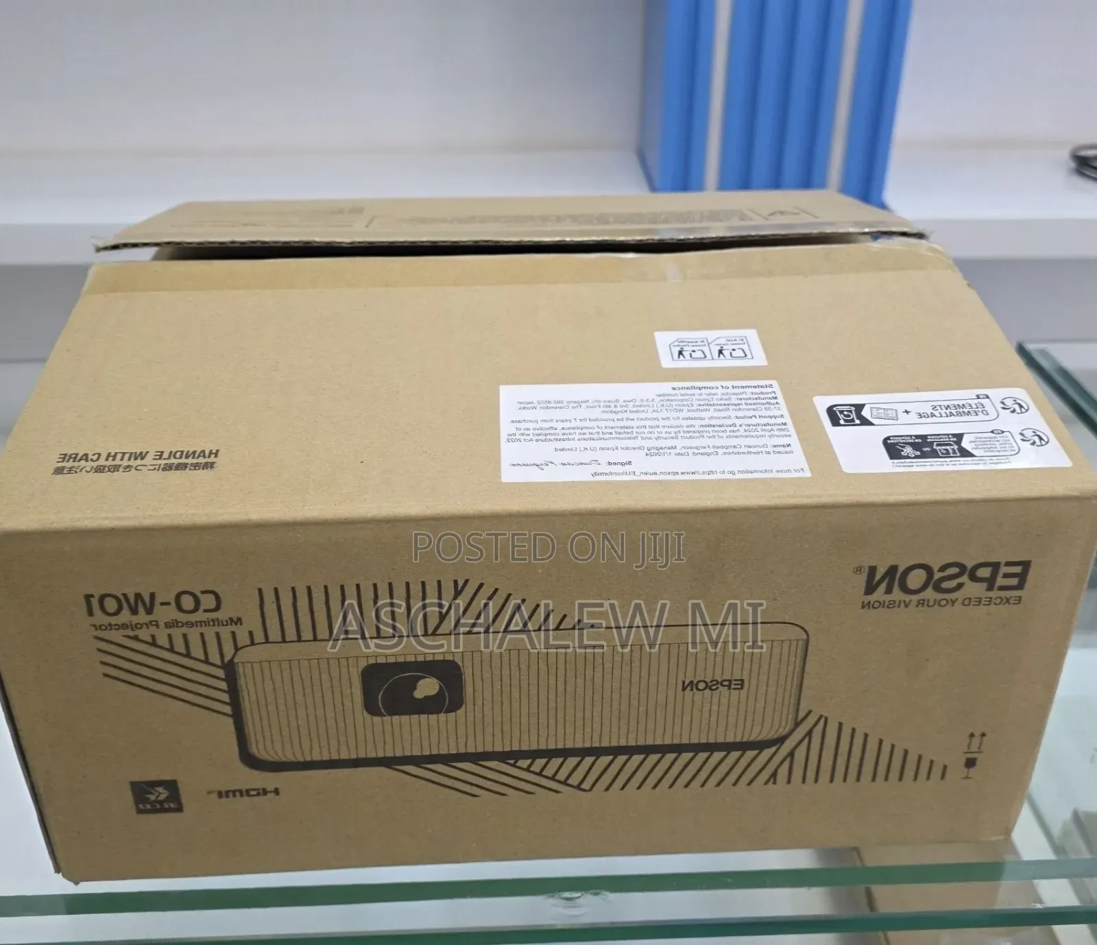Brand New Packed With Cartoon
Epson Projector 
Model