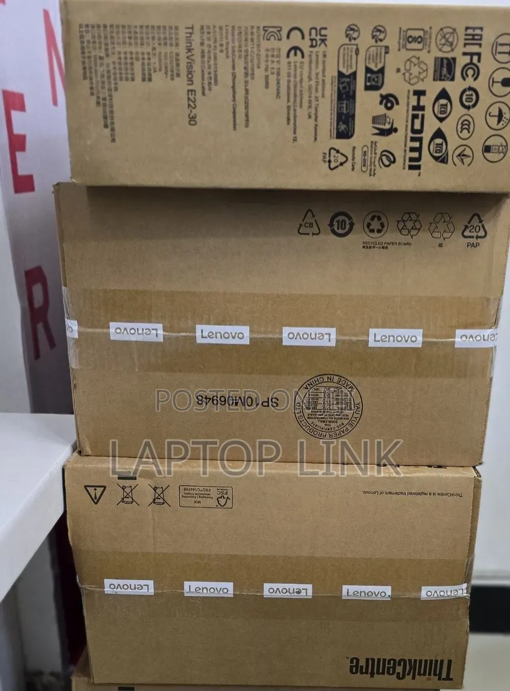 New Desktop Computer Lenovo ThinkCentre 22 8GB Intel Core i5 SSD 512GB