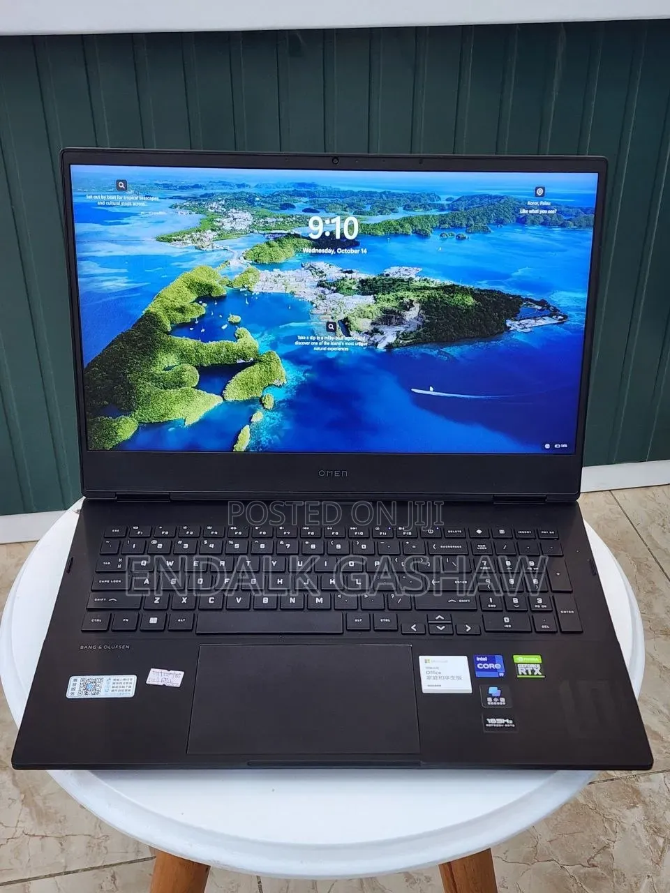 New Laptop HP Omen 16 16GB Intel Core i9 SSD 512GB
