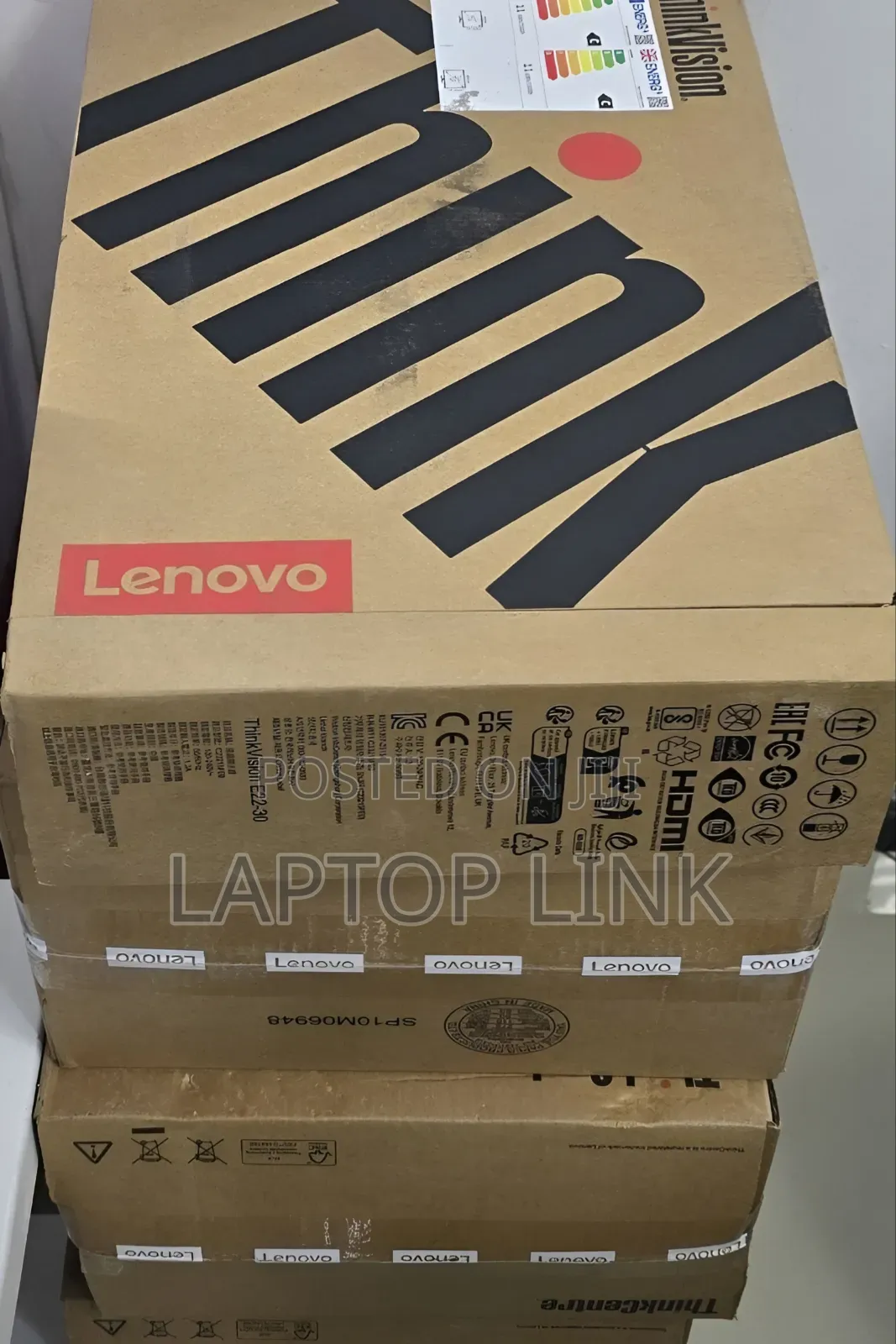 New Desktop Computer Lenovo ThinkCentre 22 8GB Intel Core i5 SSD 512GB