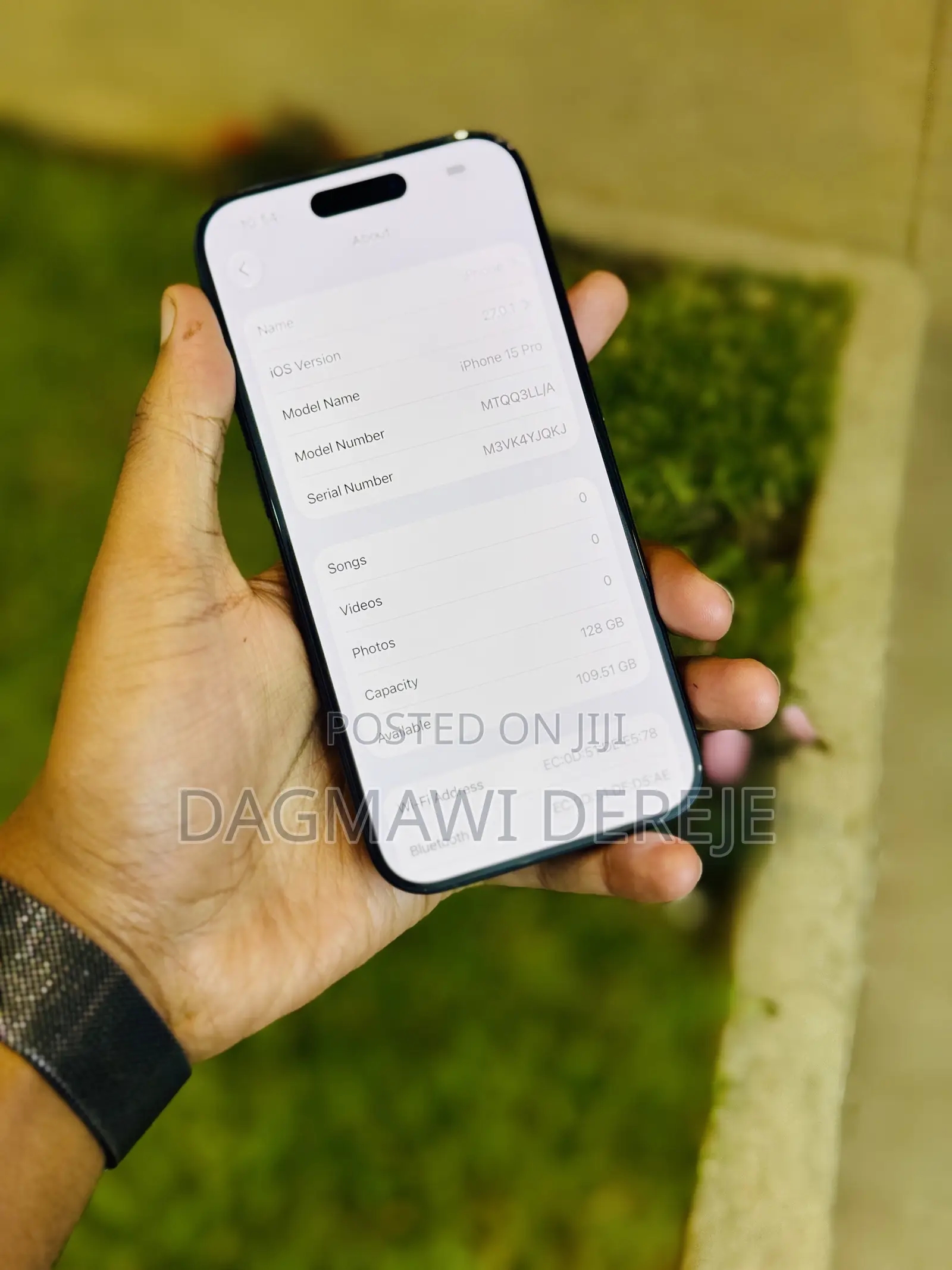 New Apple iPhone 15 Pro 128 GB Blue