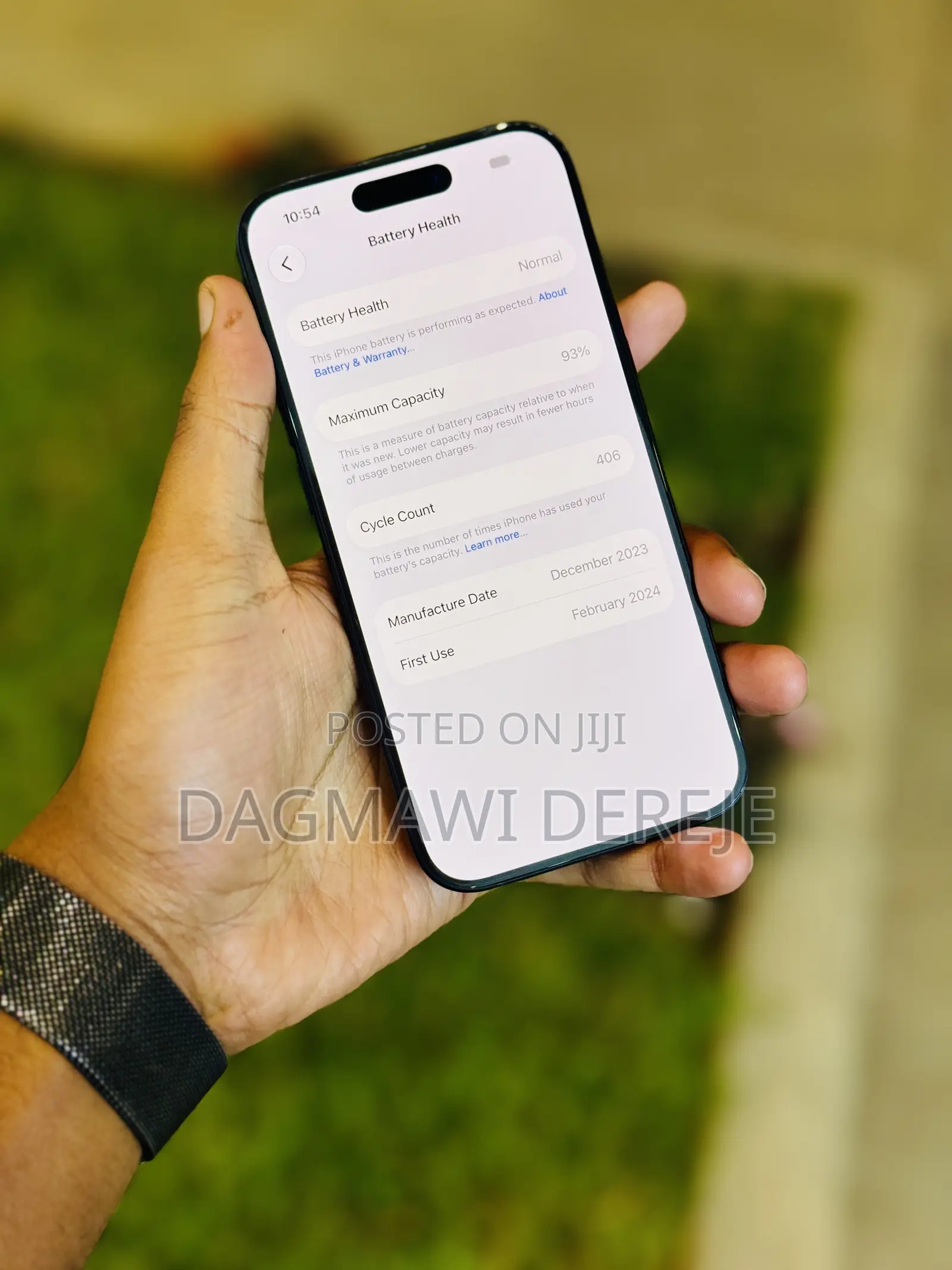 New Apple iPhone 15 Pro 128 GB Blue