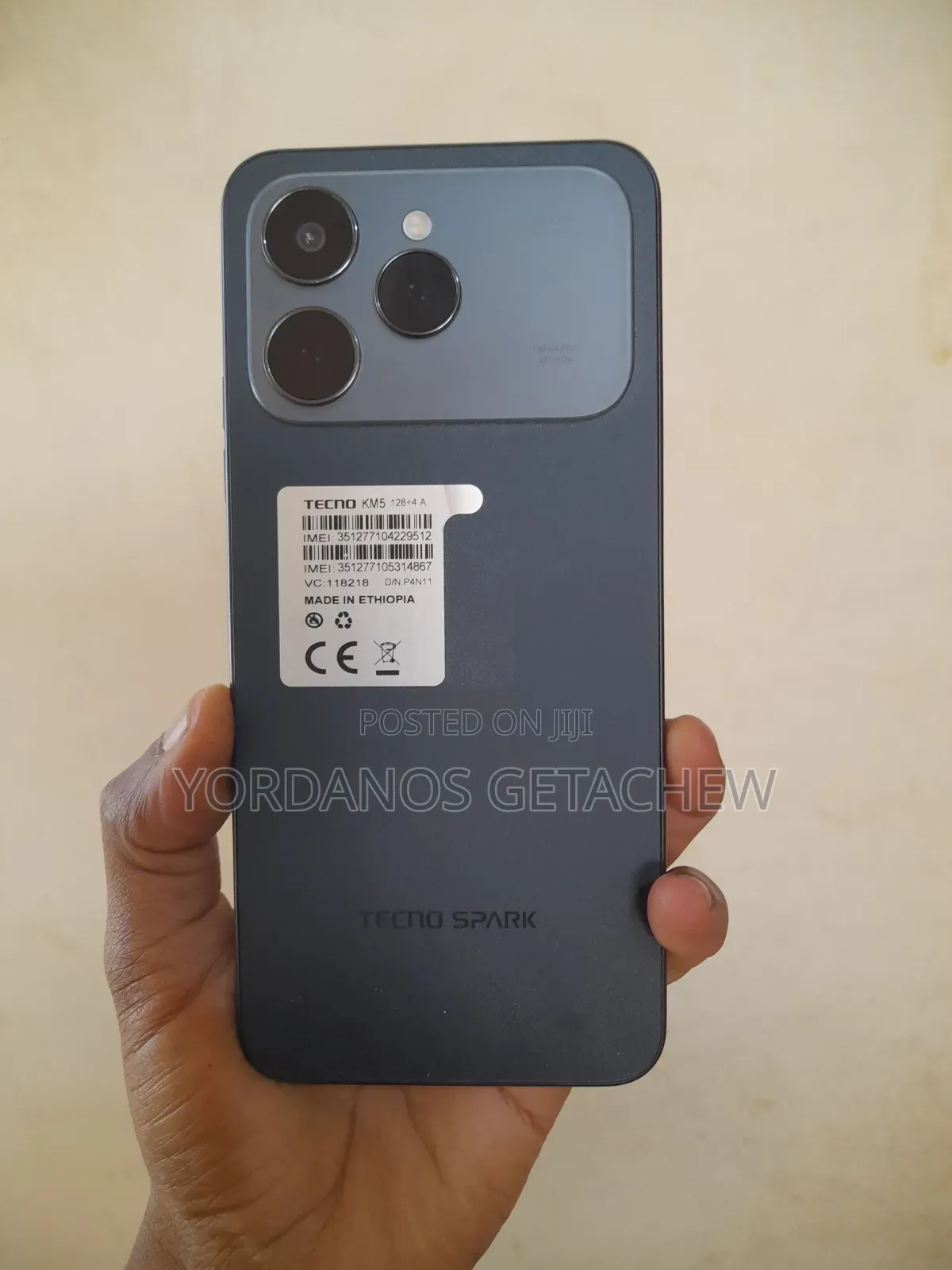 New Tecno Spark 40 128 GB Black