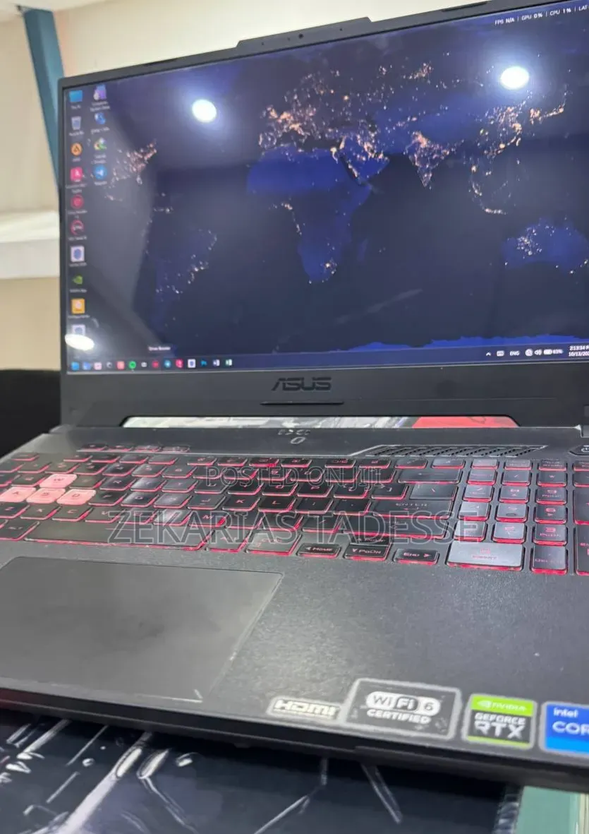 New Laptop Asus TUF Gaming A15 16GB Intel Core i7 SSD 512GB