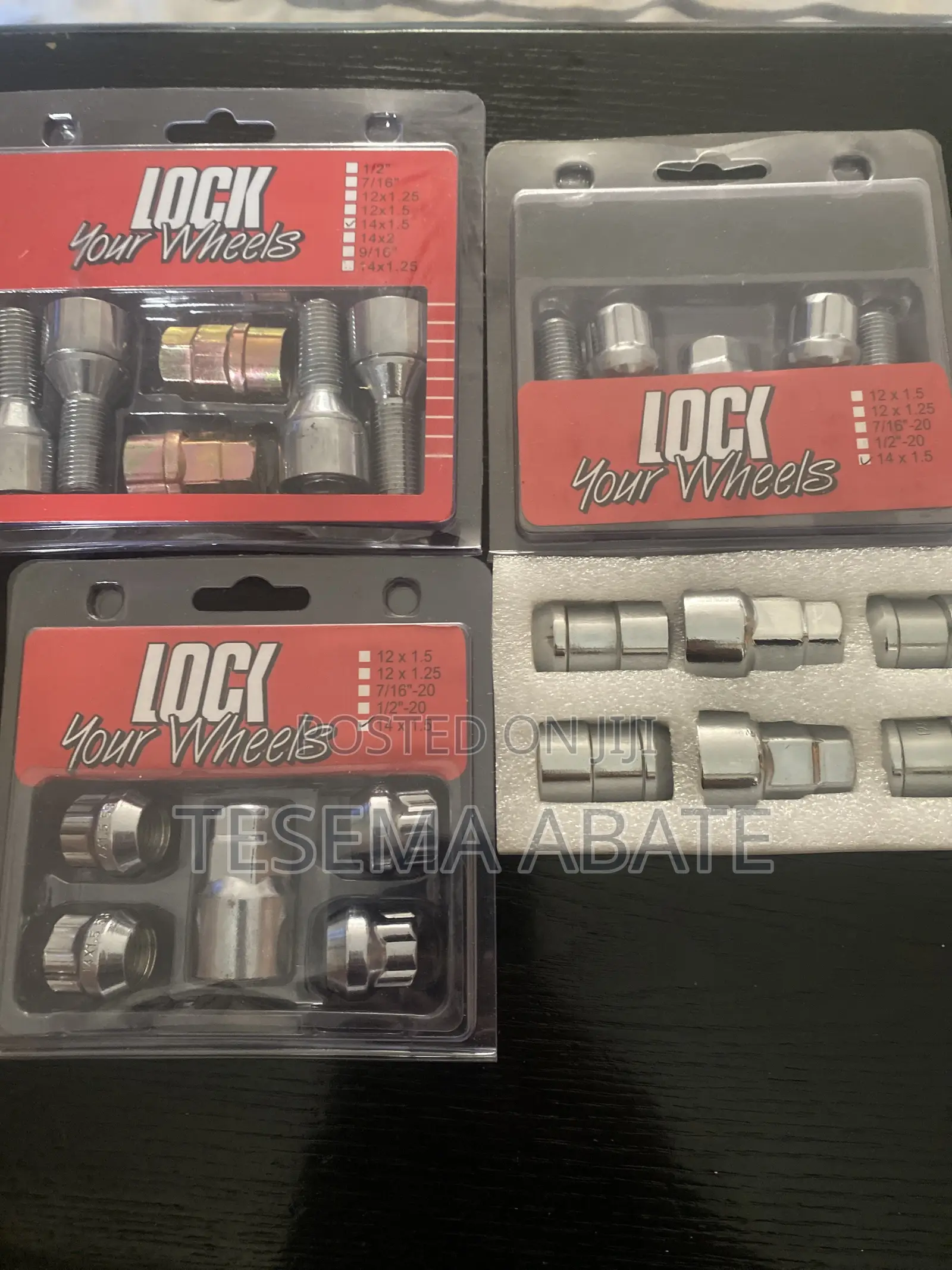 የጎማ መቆለፊያ Anti-Theft Wheel Lock Bol