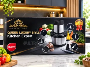 Queen Luxury Style Kitchen Expert – Food Processor & Meat Grinder