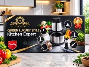 Queen Luxury Style Kitchen Expert – Food Processor & Meat Grinder