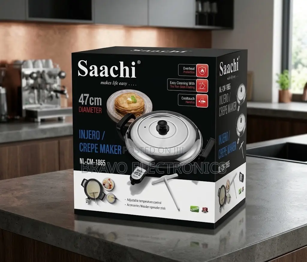 Saachi 47cm Digital Mitad — Smart Cooking for Your Home