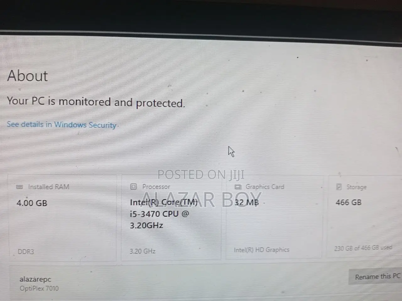 New Desktop Computer Dell 4GB Intel Core i5 HDD 500GB