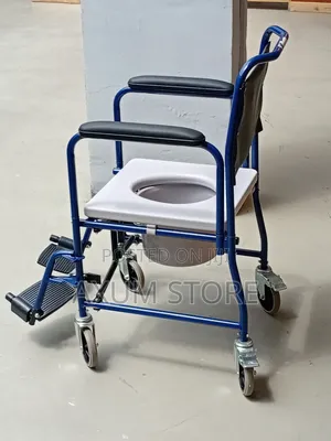 ባለ ትራስ ሽንት ቤት ወንበር – Padded Commode Chair