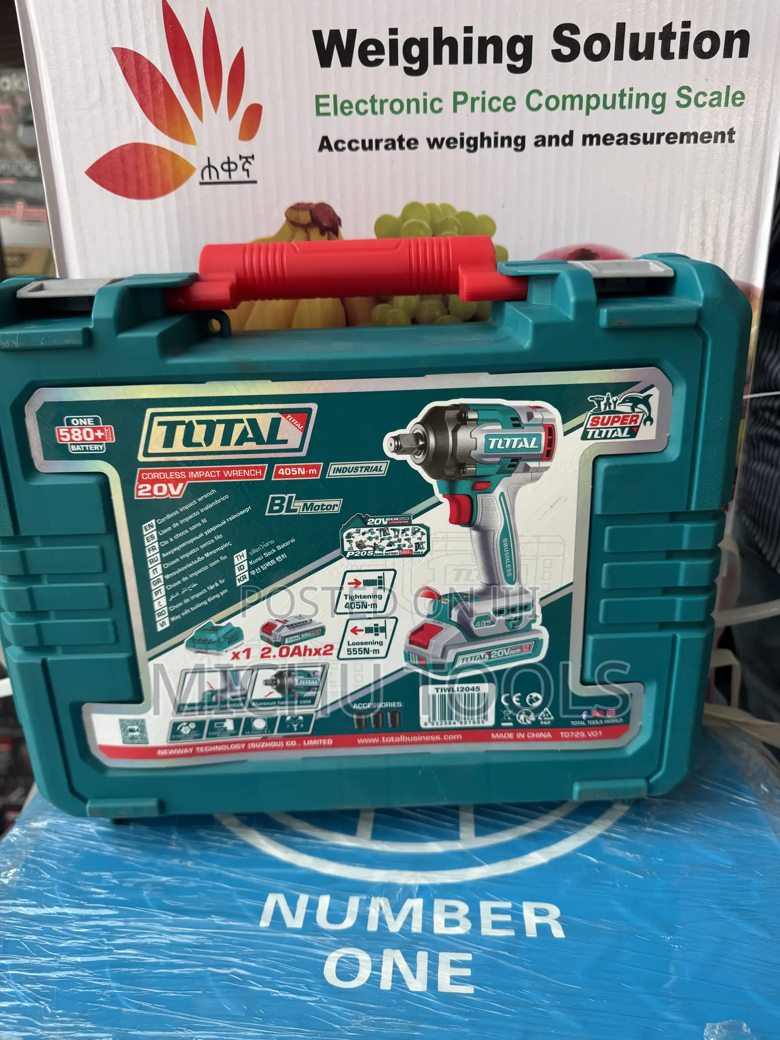 Total Chargeable Impact Wrench
