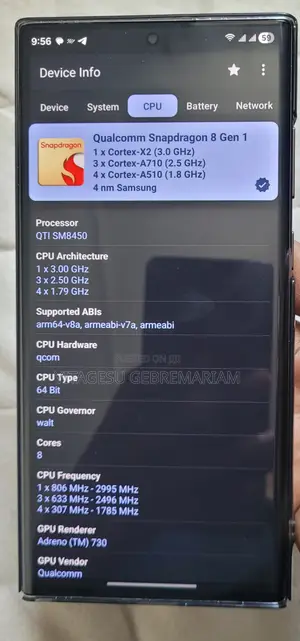 Samsung Galaxy S22 Ultra 256 GB Black