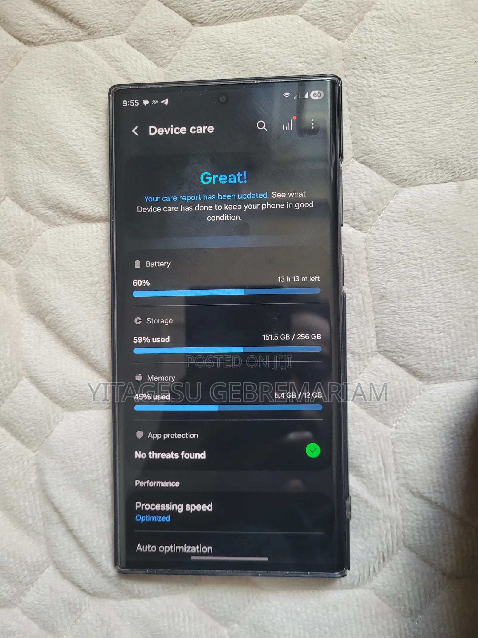 Samsung Galaxy S22 Ultra 256 GB Black