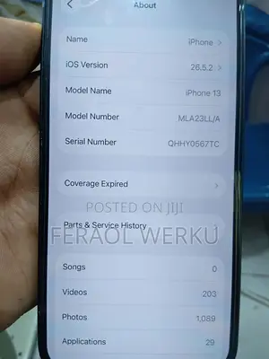 Apple iPhone 13 128 GB Black