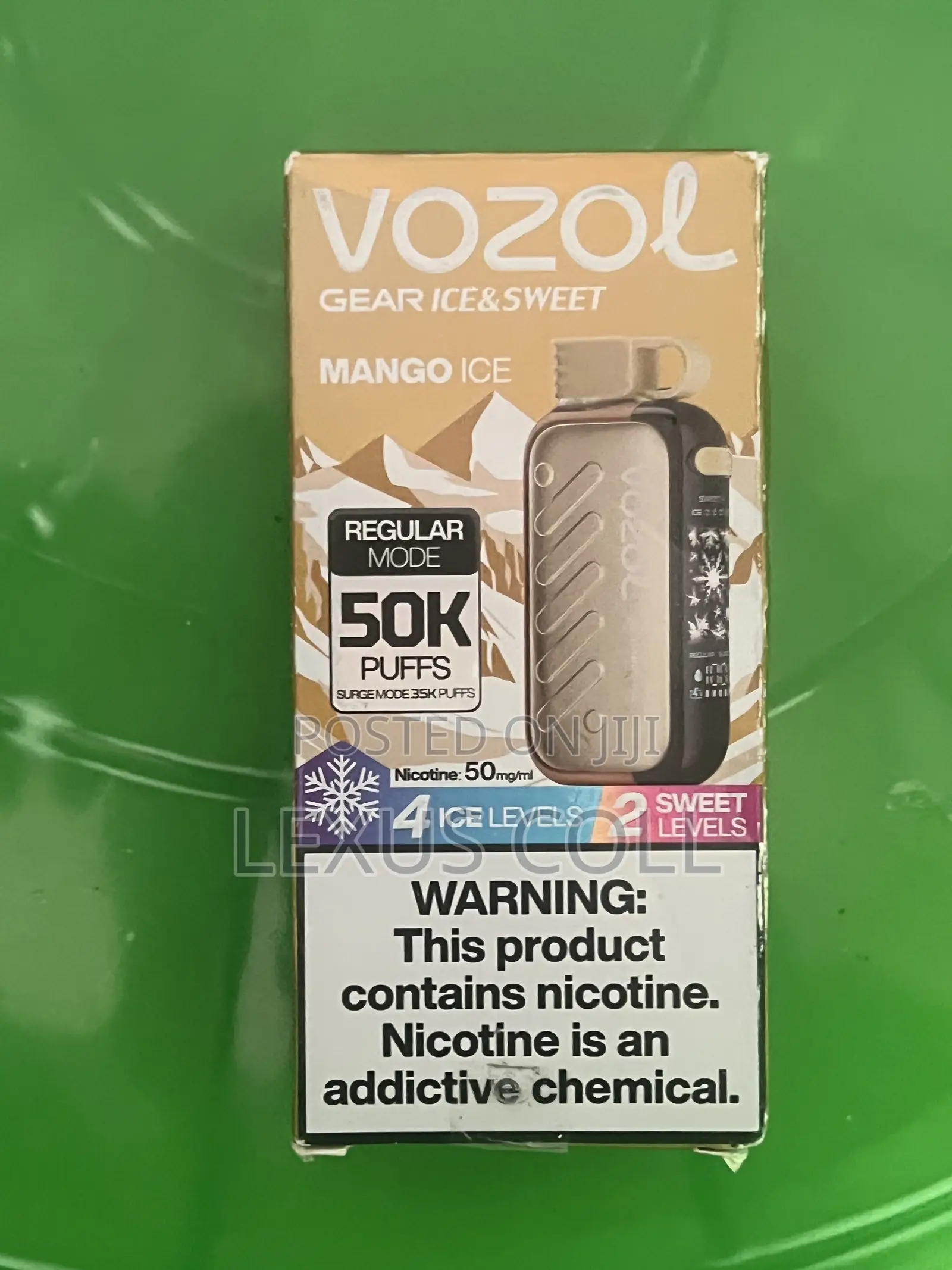 Vozol Vape 50,000 Puff Ice and Sweet