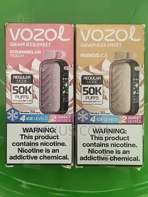 Vozol Vape 50,000 Puff Ice and Sweet
