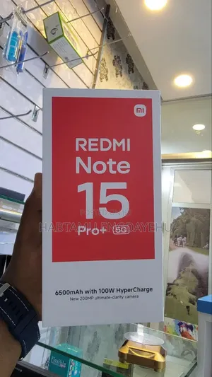 New Xiaomi Redmi Note 15 Pro+ 512 GB Black