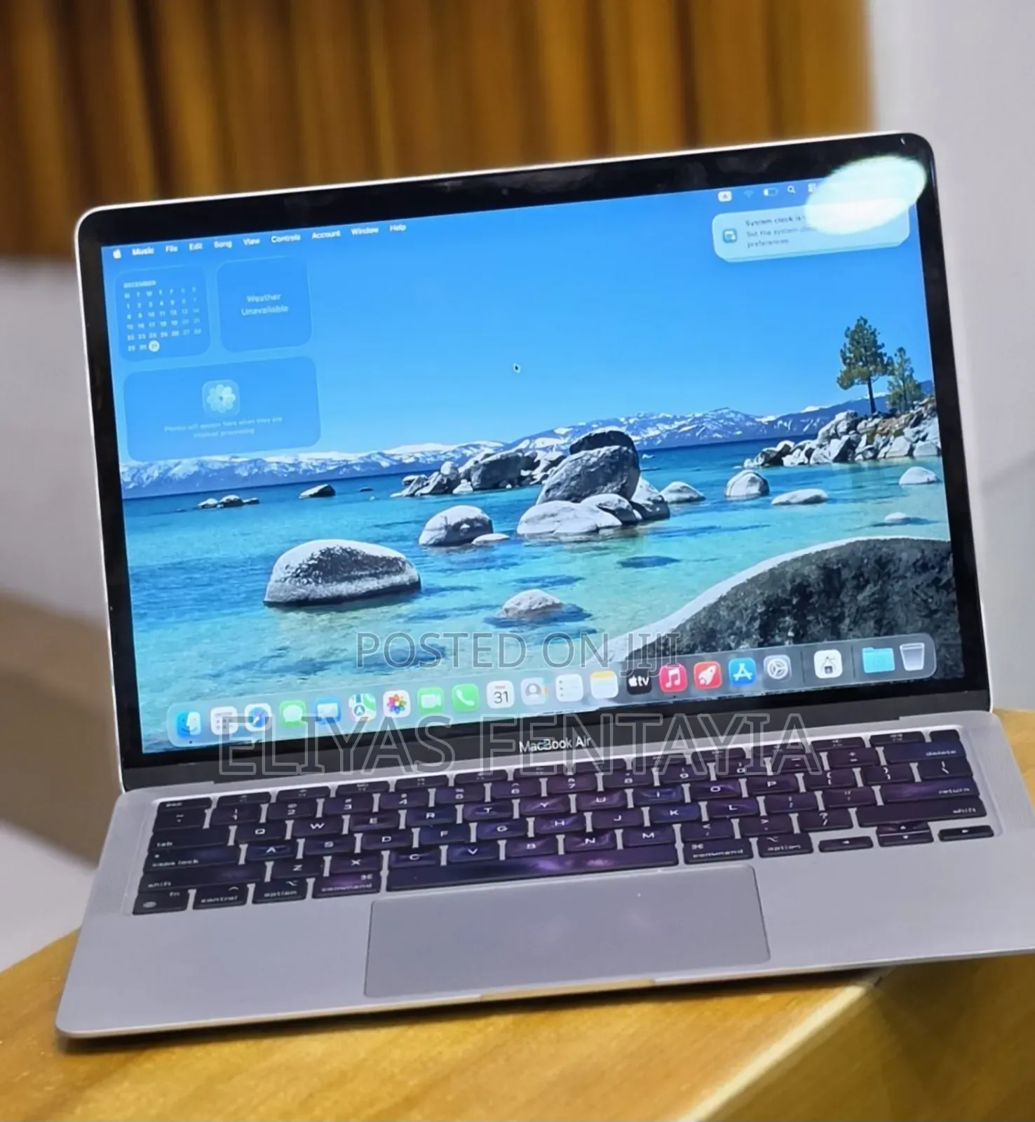 New Laptop Apple MacBook Air 2020 M1 8GB SSD 256GB