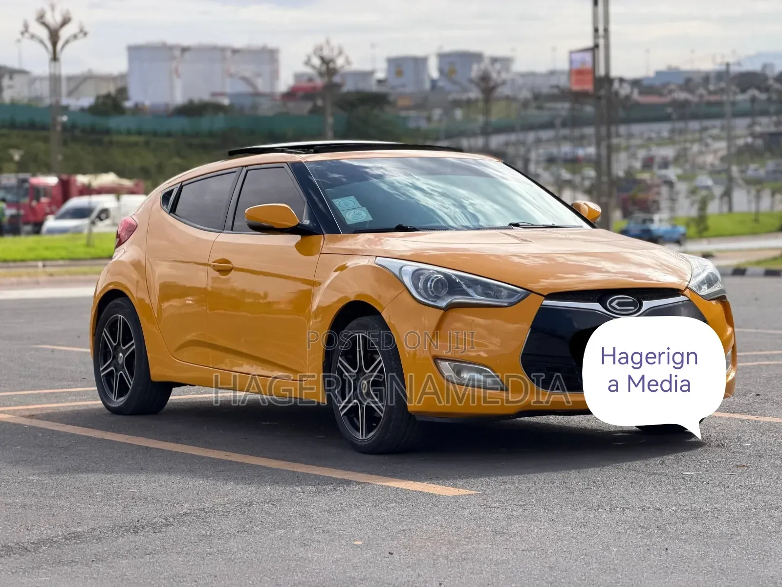 Hyundai Veloster 2014 Yellow