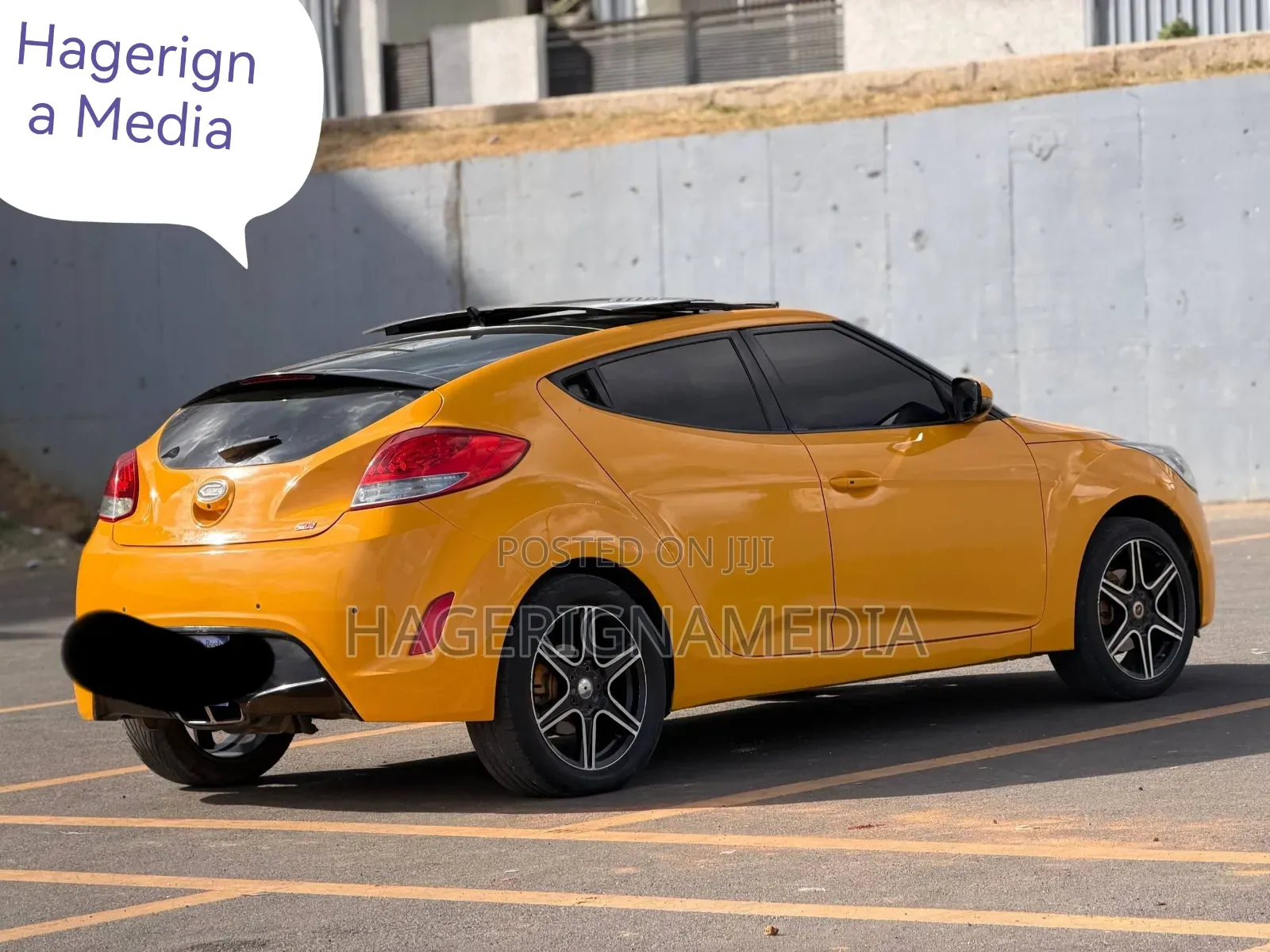 Hyundai Veloster 2014 Yellow