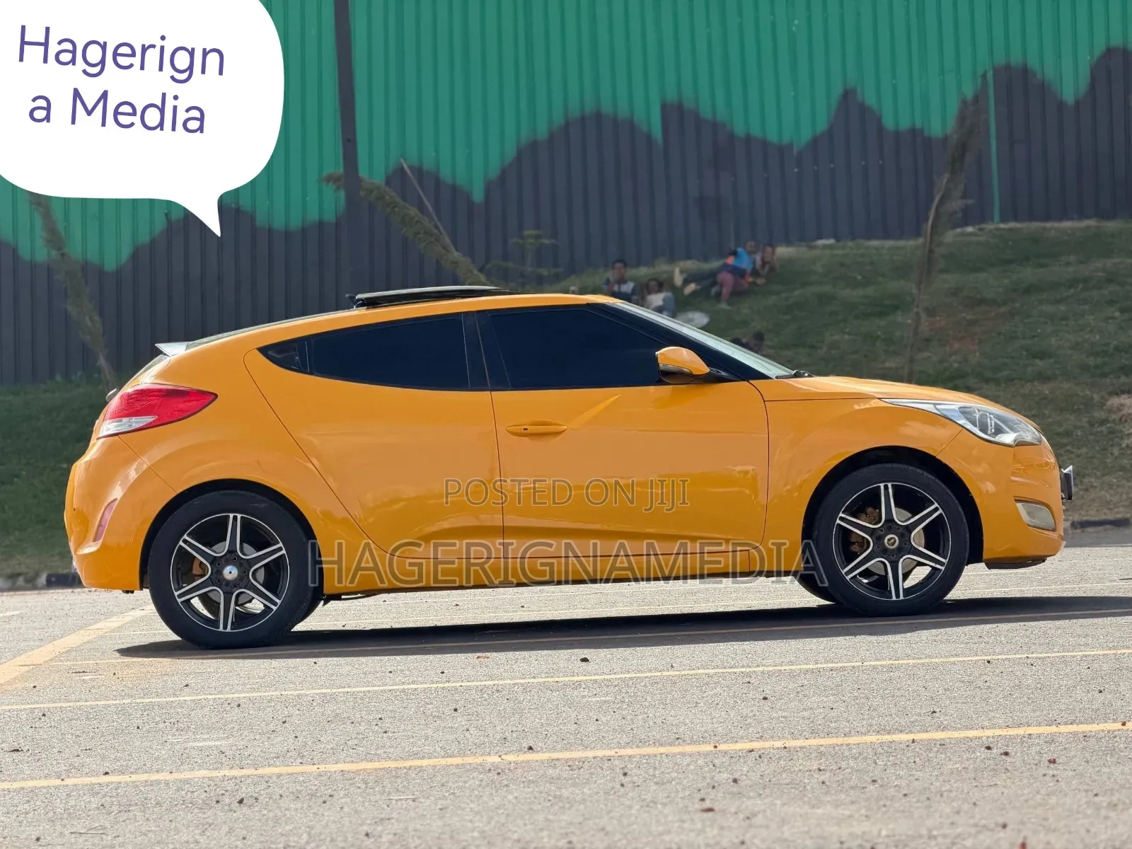 Hyundai Veloster 2014 Yellow