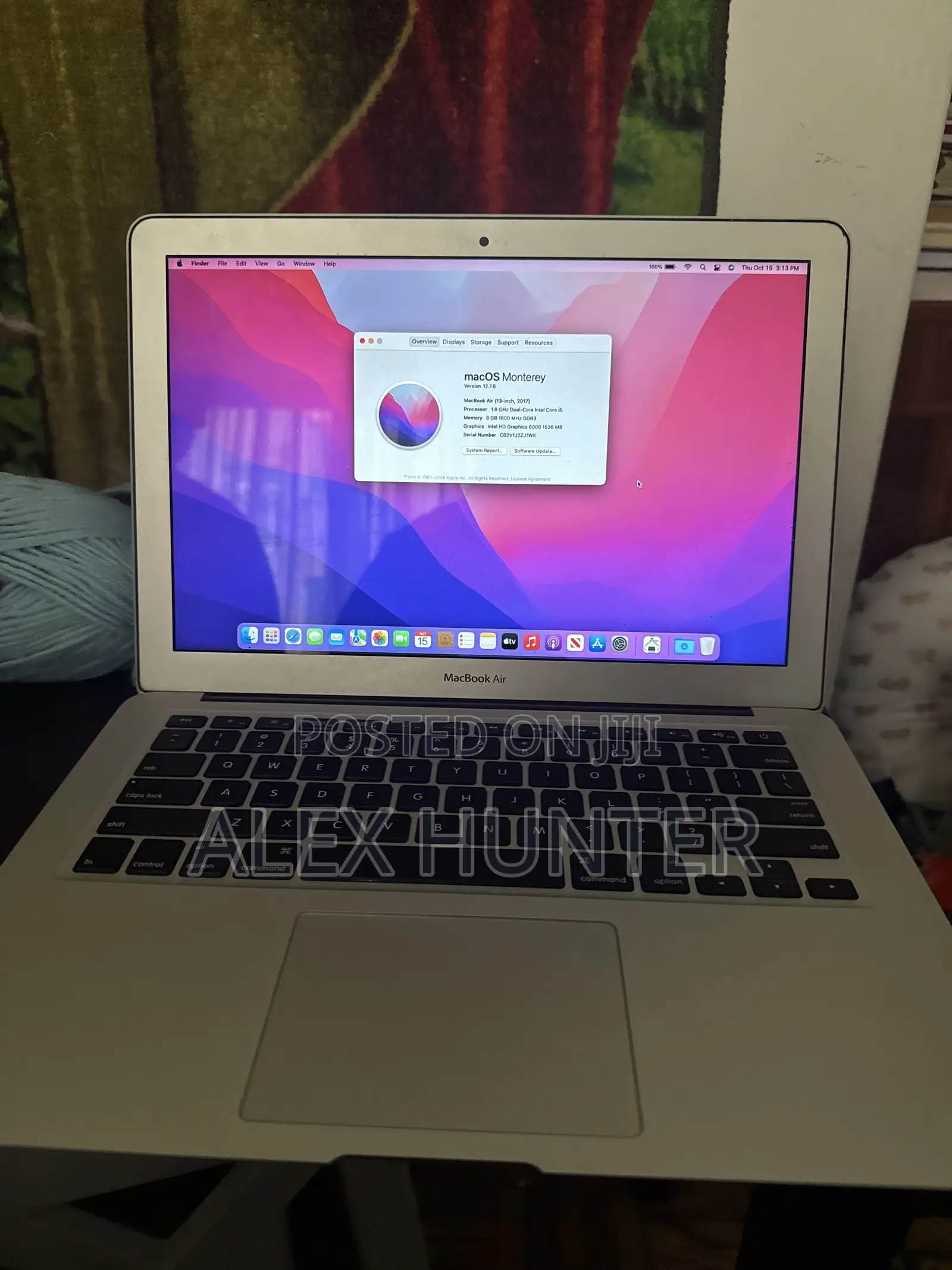 Laptop Apple MacBook 2017 8GB Intel Core i5 SSD 128GB
