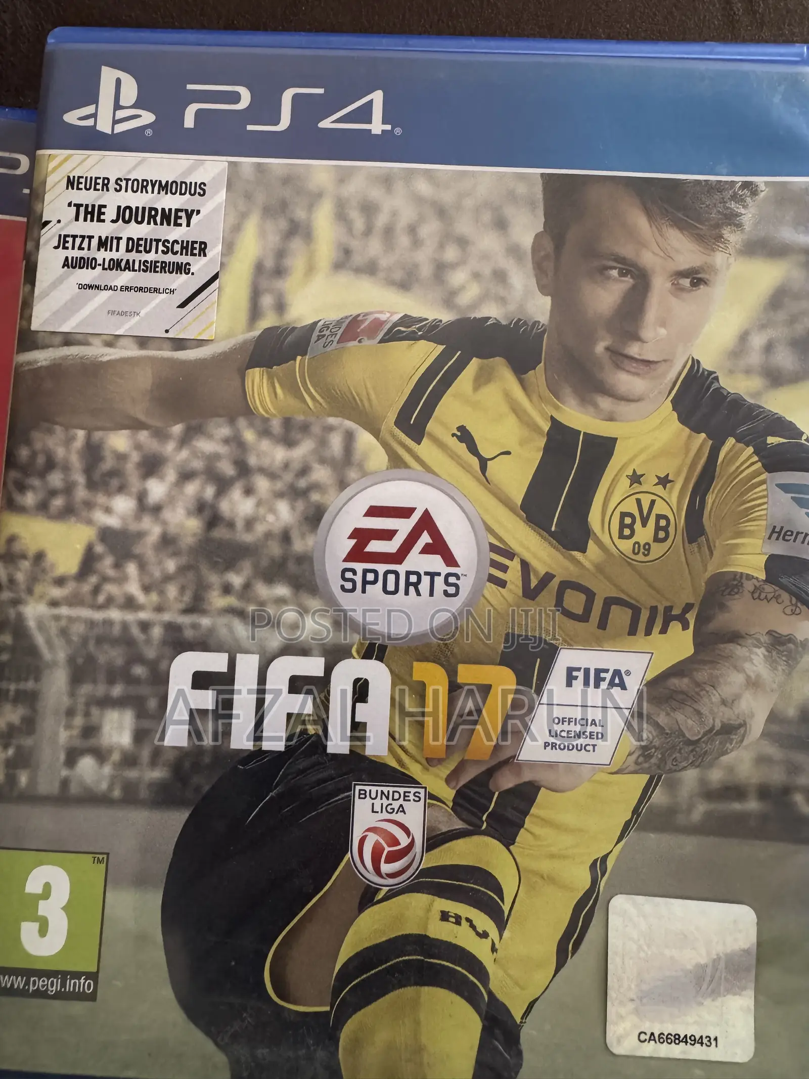PS4 Games (5 Games) and Ps3 Game (1 Game)