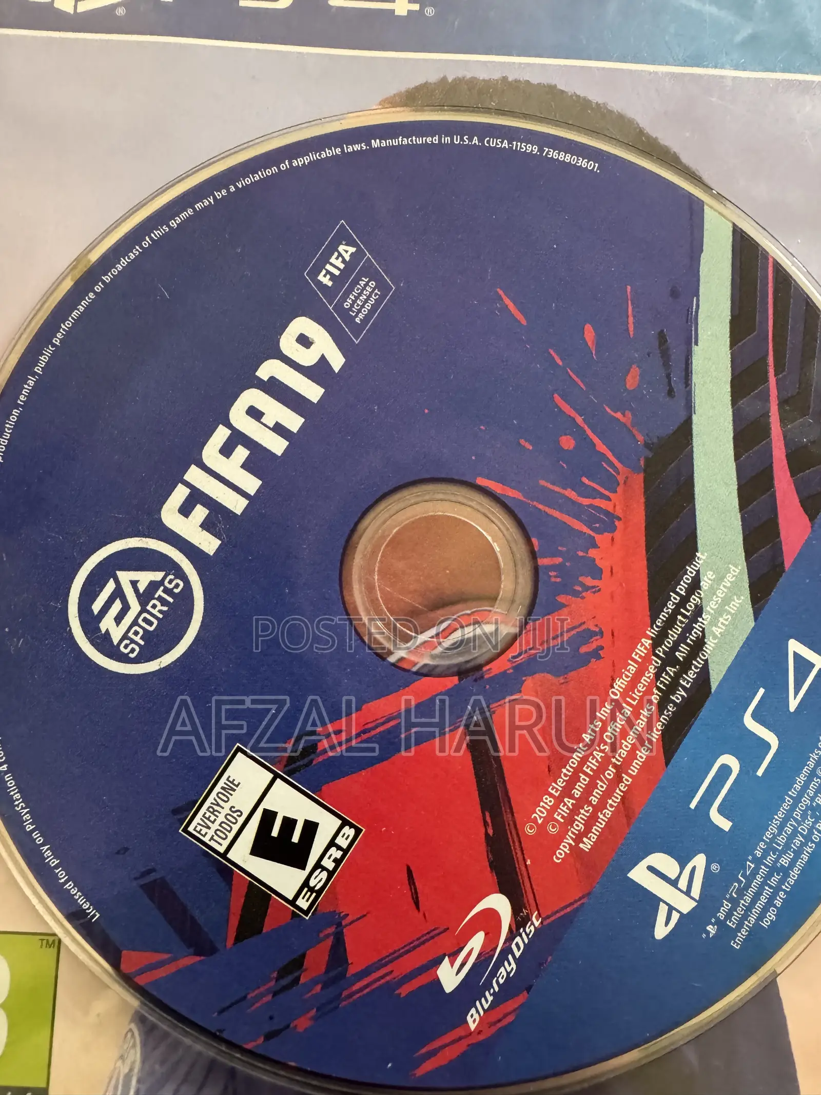 PS4 Games (5 Games) and Ps3 Game (1 Game)