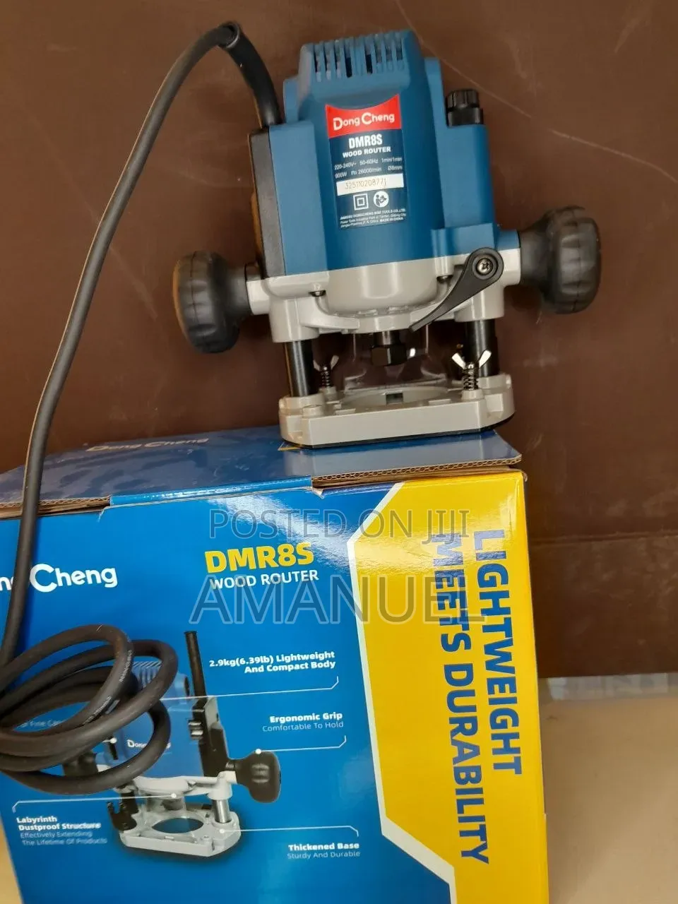 DongCheng DMR8S Wood Router 900W - አዲስ የእንጨት መፍጫ