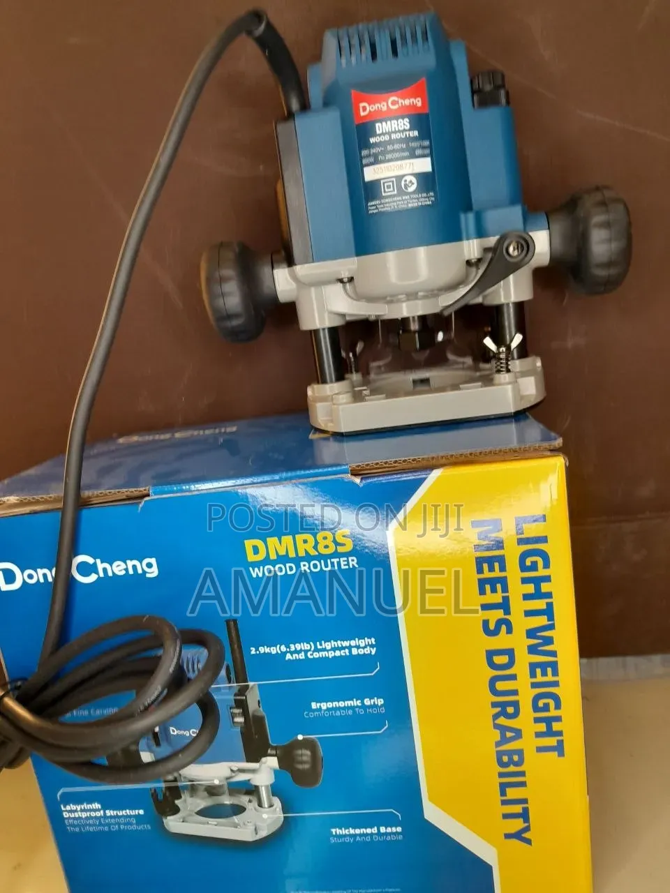 DongCheng DMR8S Wood Router 900W - አዲስ የእንጨት መፍጫ