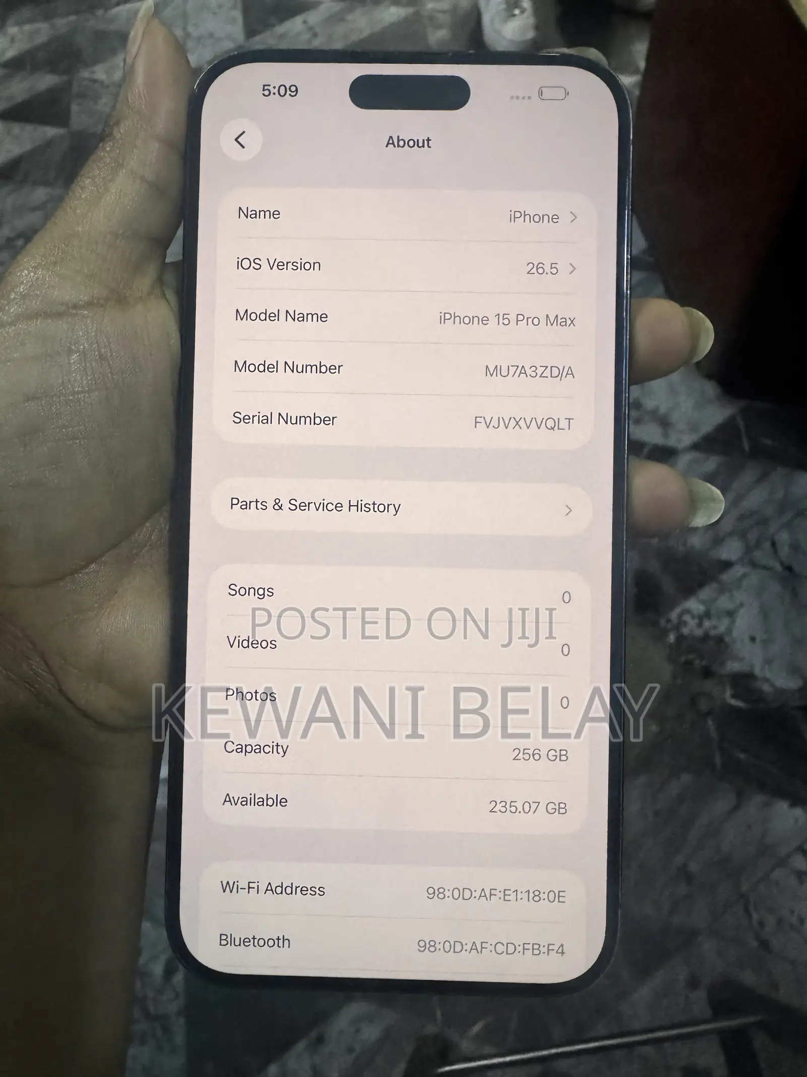 Apple iPhone 15 Pro Max 256 GB