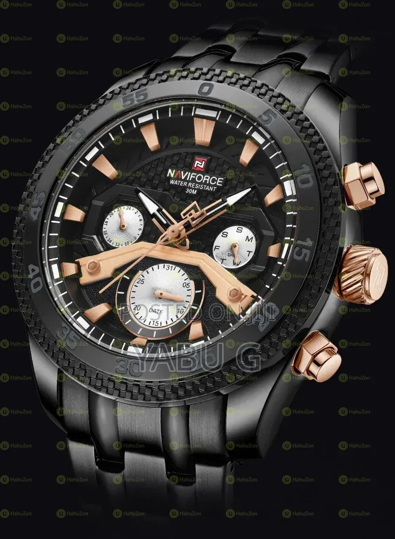 NaviForce Men's Sports Fashion Quartz Lumnious Date