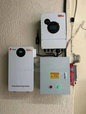 8kw Hybrid Invertor and Lithium Ion Batteries