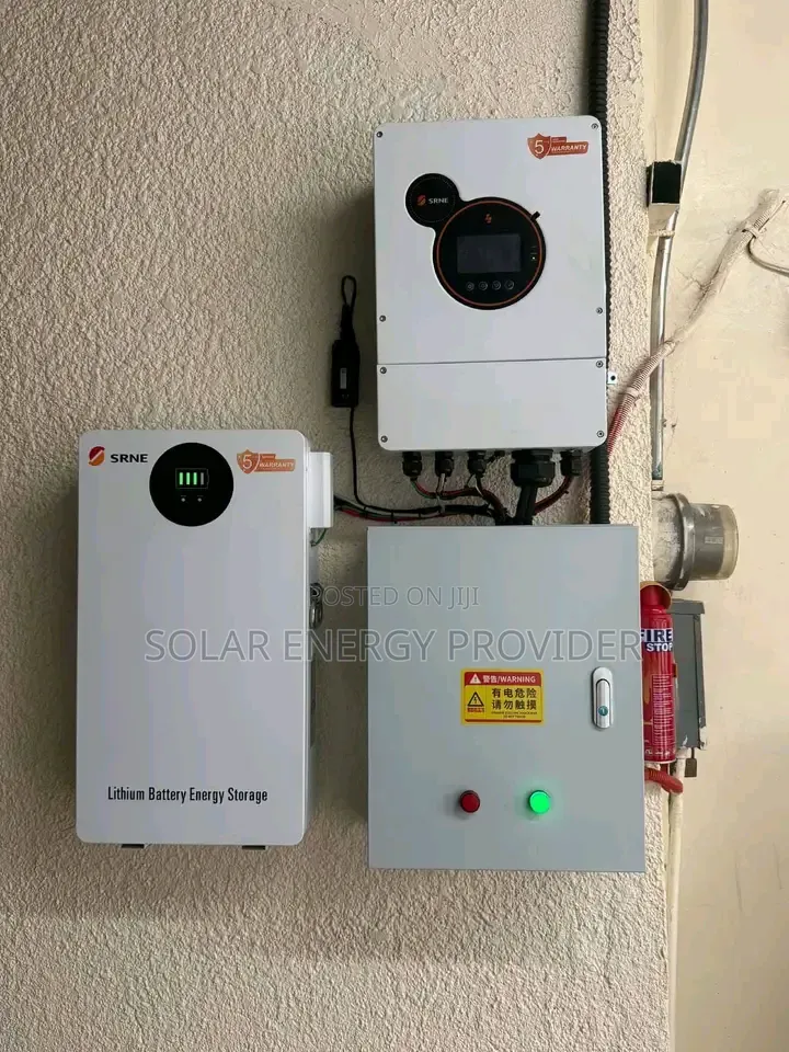 8kw Hybrid Invertor and Lithium Ion Batteries