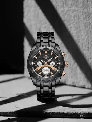 NAVIFORCE APEX Wristwatch for Men's Business Style Luxury Black Watcg