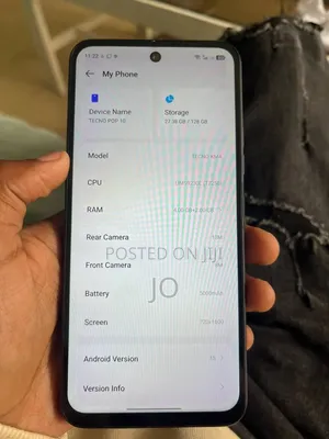 New Tecno Pop 10 128 GB Graphite