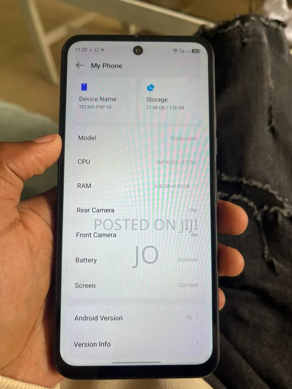 New Tecno Pop 10 128 GB Graphite