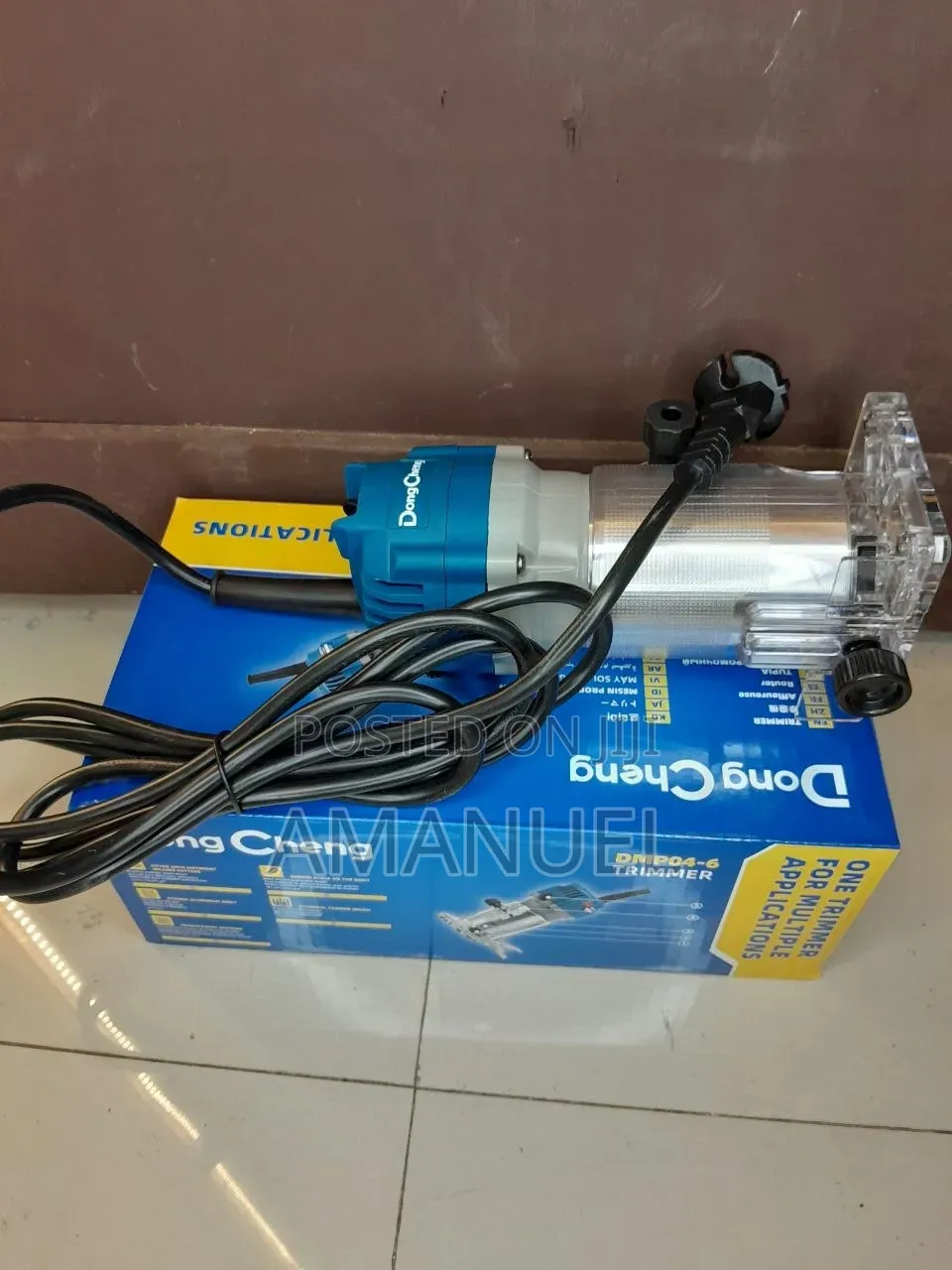 DongCheng DMP04-6 Wood Trimmer / Router - አዲስ የእንጨት መቅረጫ