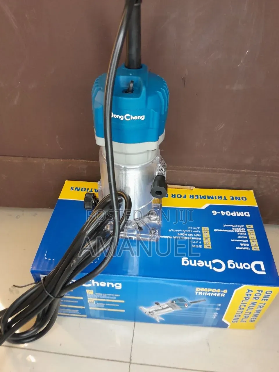 DongCheng DMP04-6 Wood Trimmer / Router - አዲስ የእንጨት መቅረጫ