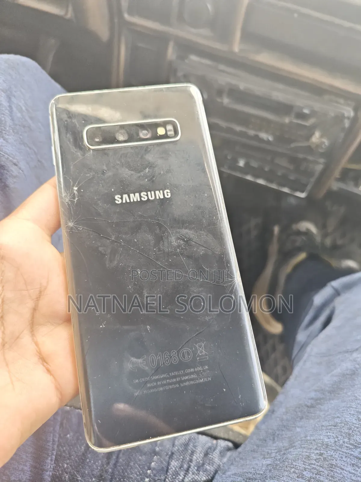 Samsung Galaxy S10 Plus 128 GB Black