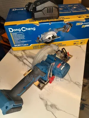 DongCheng DCMY125 20V Cordless Circular Saw በቻርጅ የሚሰራ የእንጨት መቁረጫ መጋዝ