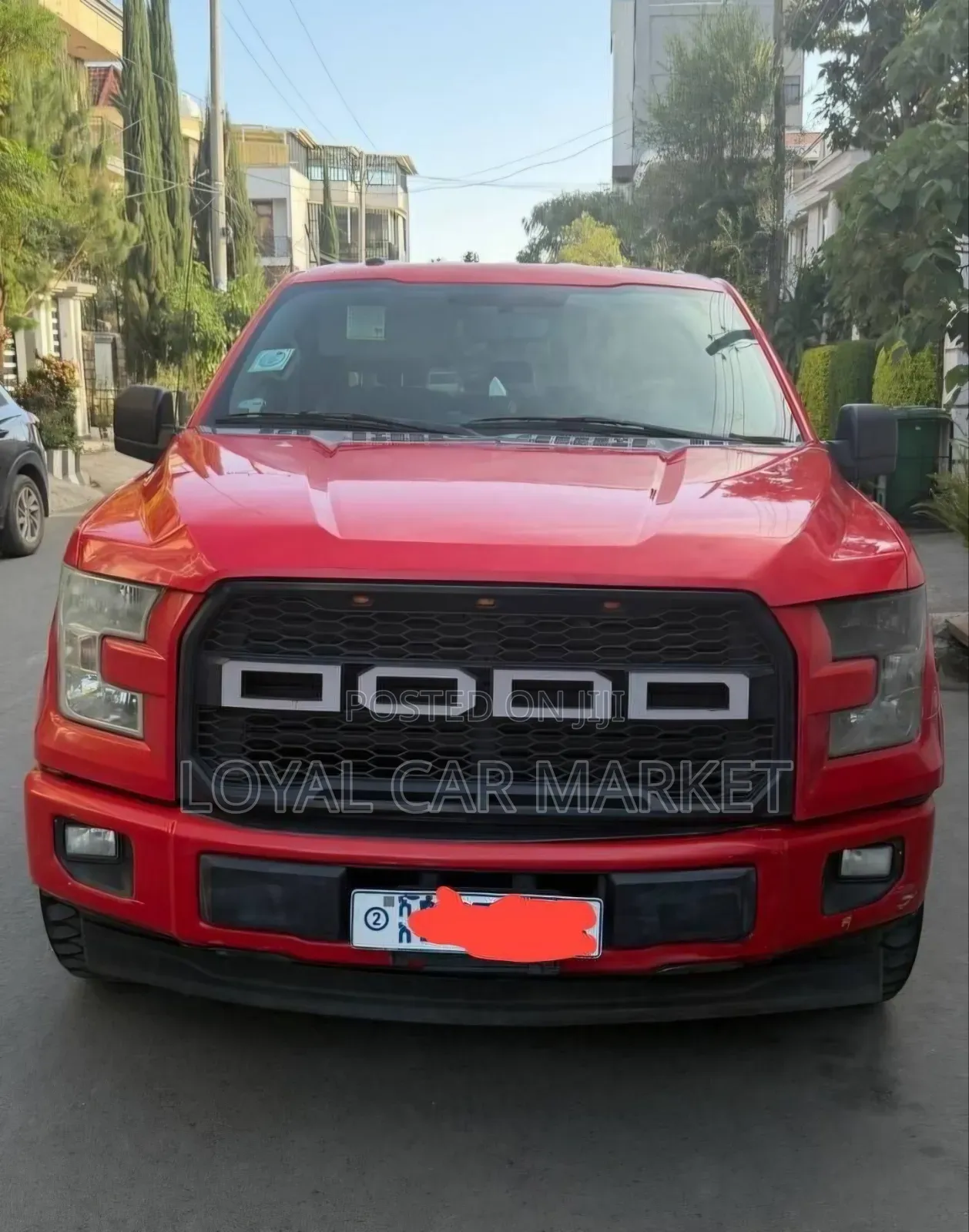Ford F-150 2017 Red