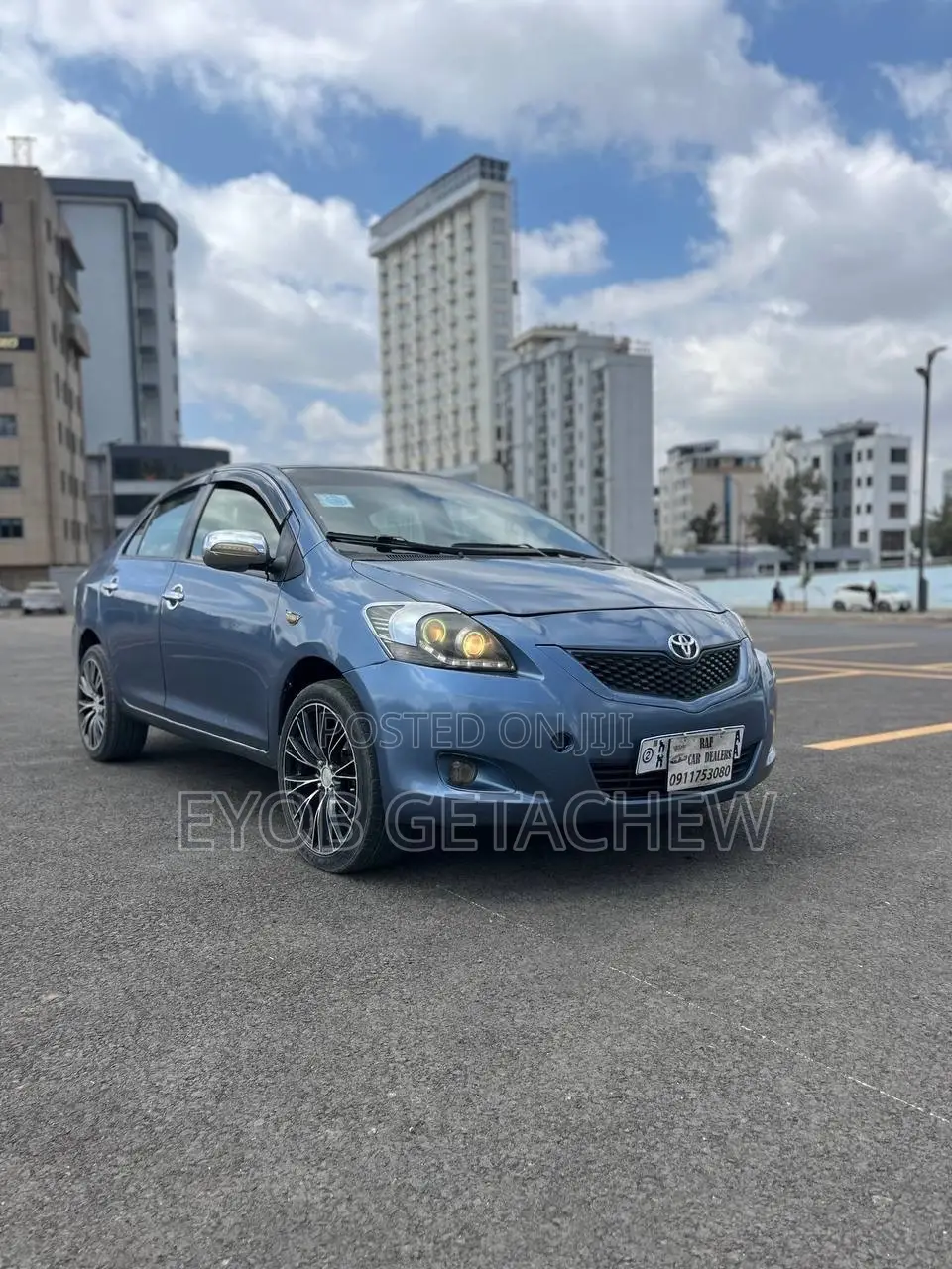 Toyota Yaris 2007 Blue