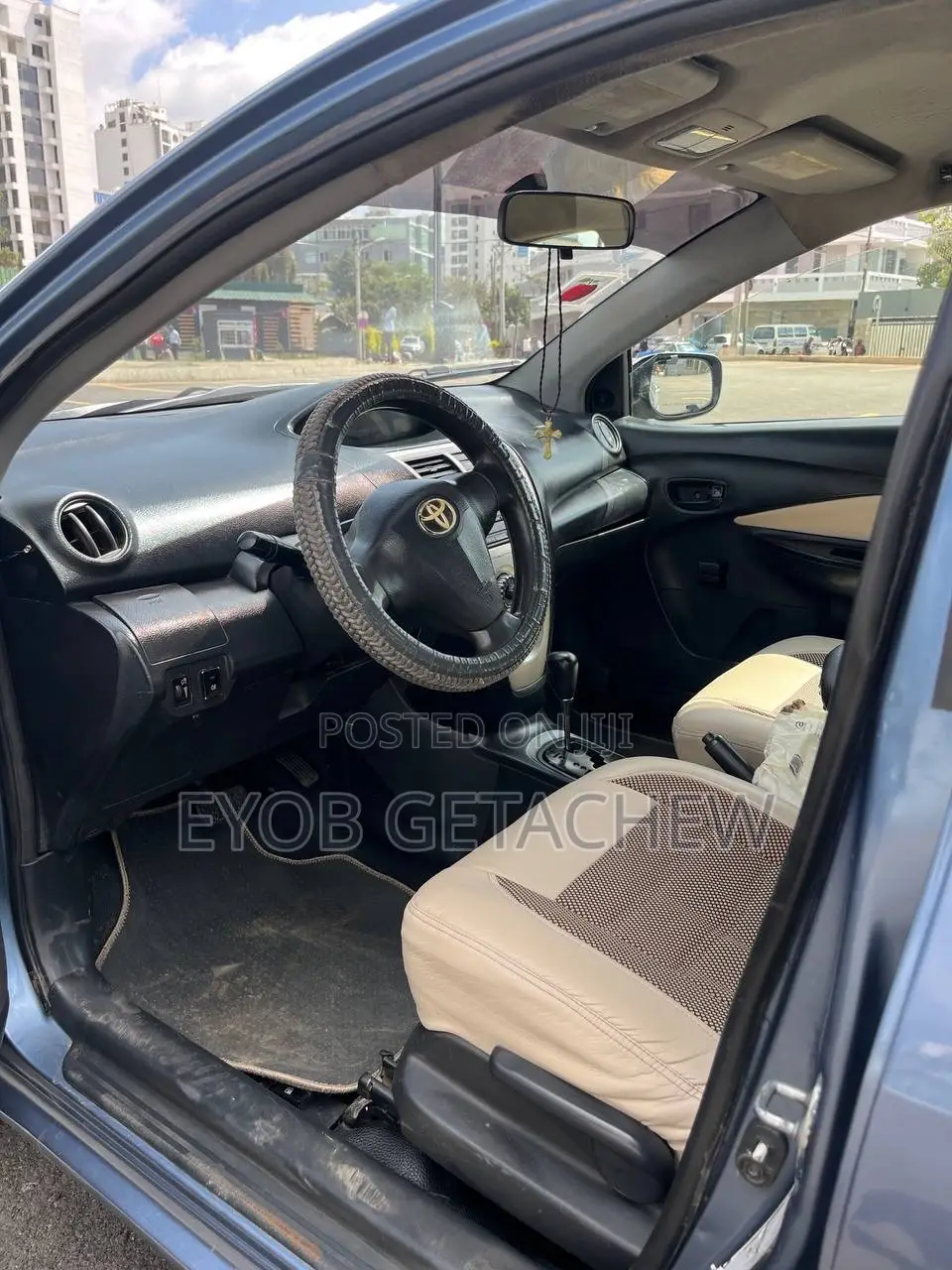 Toyota Yaris 2007 Blue