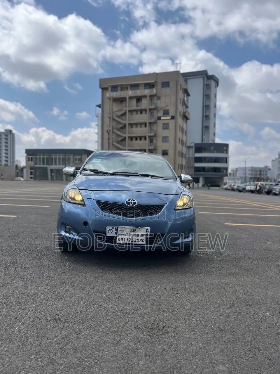 Toyota Yaris 2007 Blue