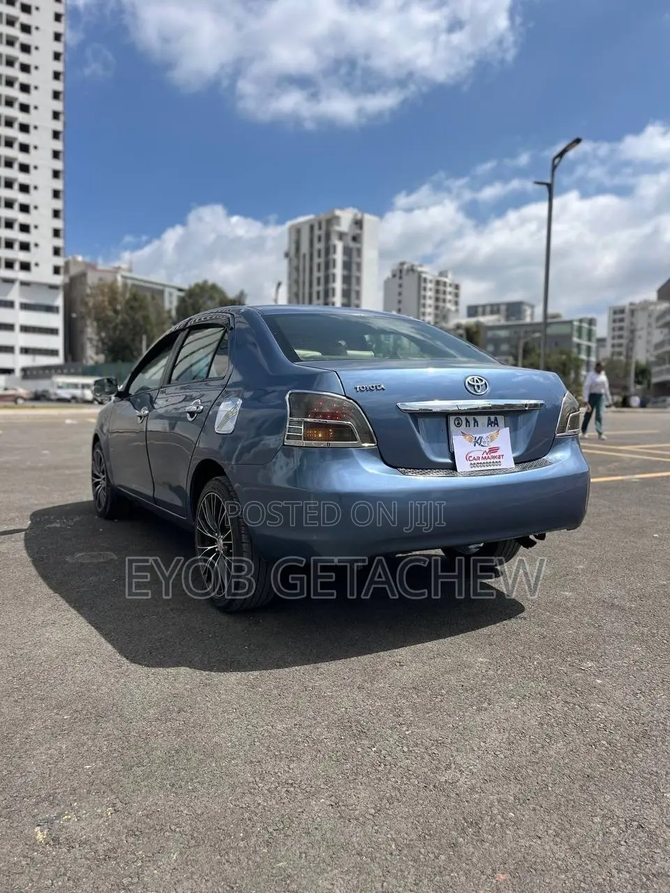 Toyota Yaris 2007 Blue