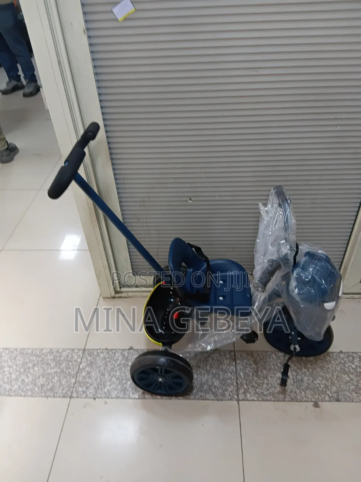Baby Musical Tricycle With Parent Handle