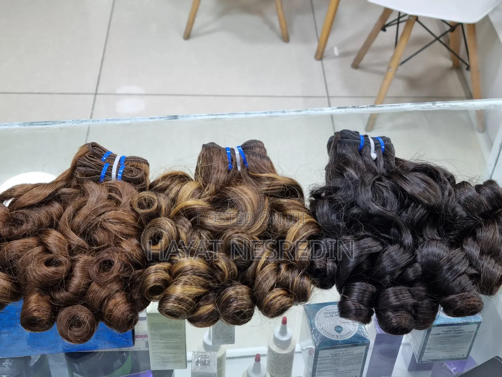 100% Human Hair Curly Extensions