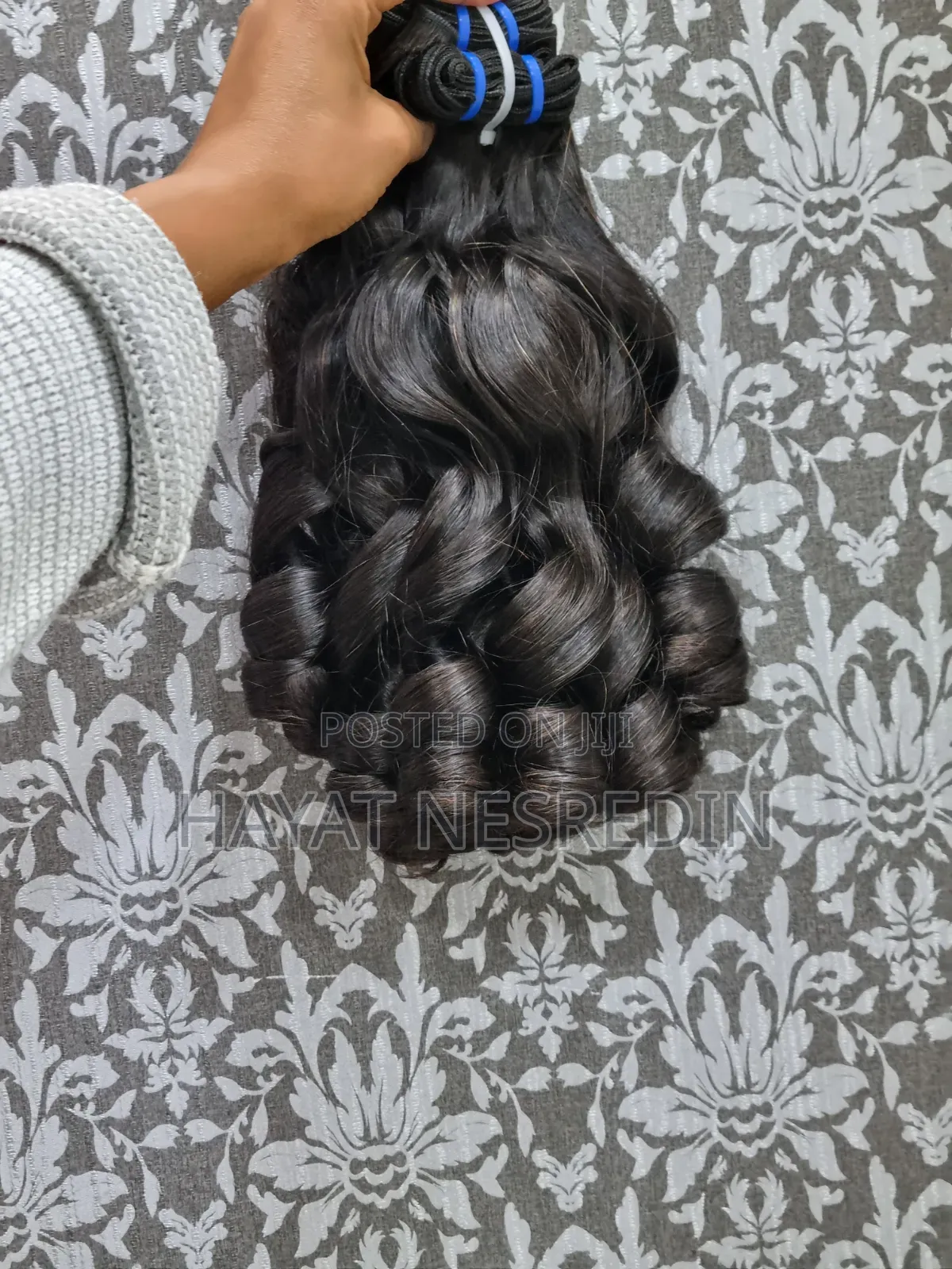 100% Human Hair Curly Extensions
