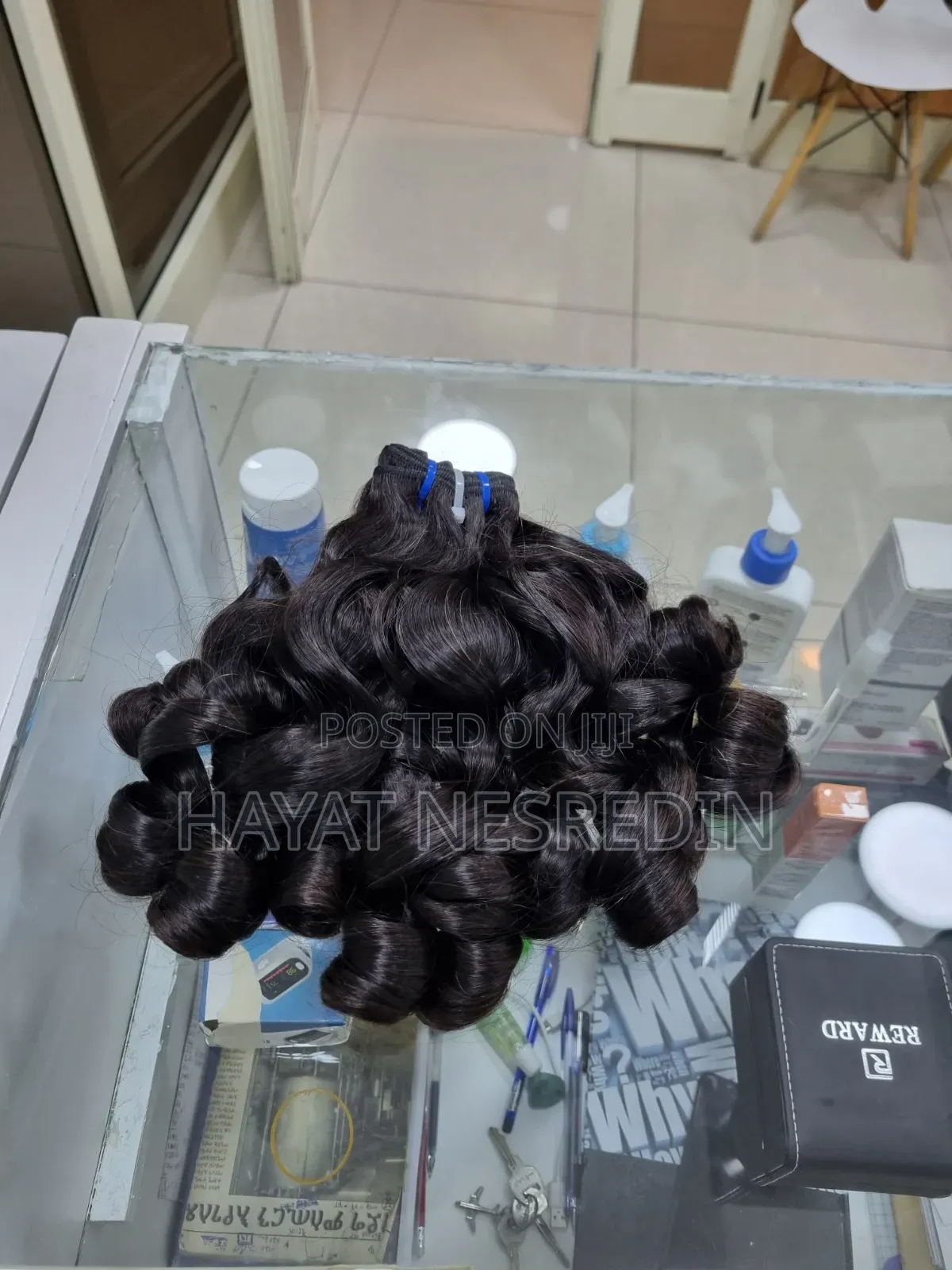 100% Human Hair Curly Extensions